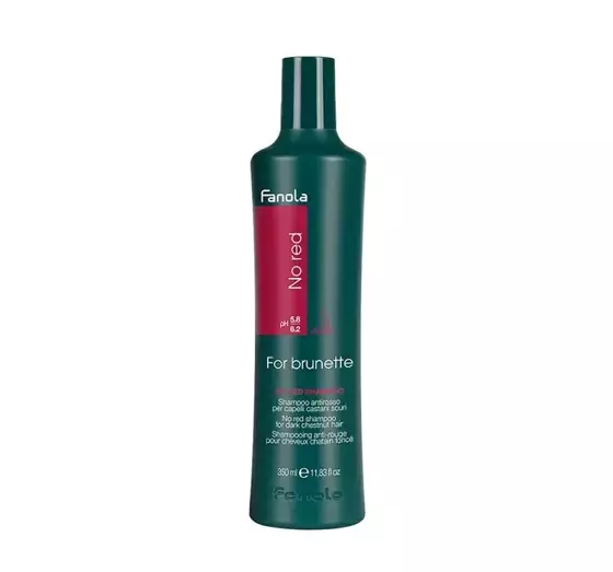 FANOLA NO RED SHAMPOO FOR BROWN HAIR 350ML 