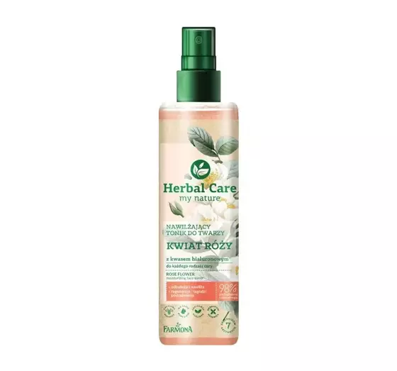 FARMONA HERBAL CARE ROSE FLOWER MOISTURIZING FACE TONER 200ML