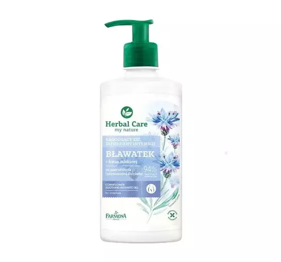 FARMONA HERBAL GEL FOR INTIMATE HYGIENE WASH CORNFLOWER