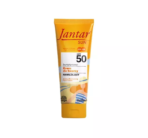 FARMONA JANTAR SUN AMBER MOISTURIZING FACE CREAM SPF50+ 50ML 