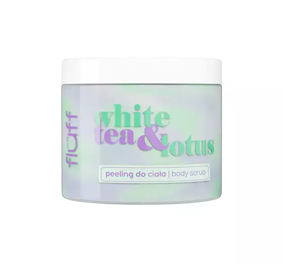 FLUFF BODY SCRUB WHITE TEA & LOTUS 160ML