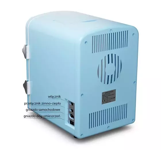 FLUFF MINI COSMETIC REFRIGERATOR BLUE