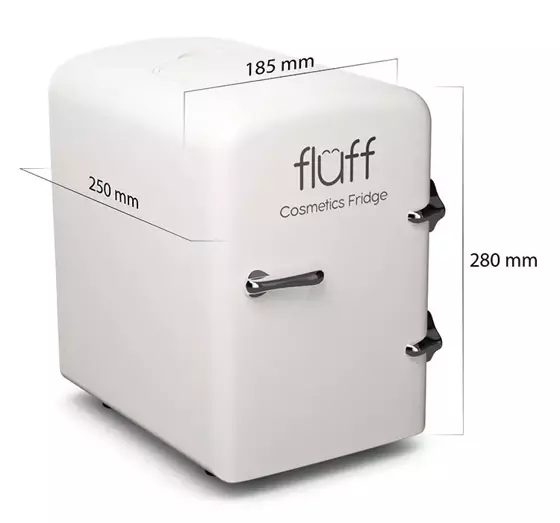 FLUFF MINI COSMETIC REFRIGERATOR WHITE