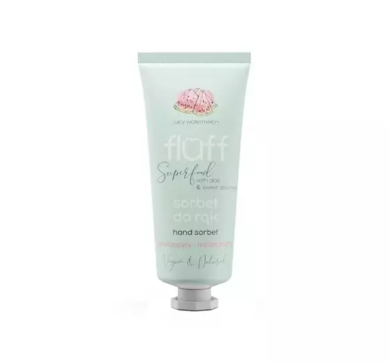 FLUFF MOISTURIZING HAND SORBET WATERMELON 50ML