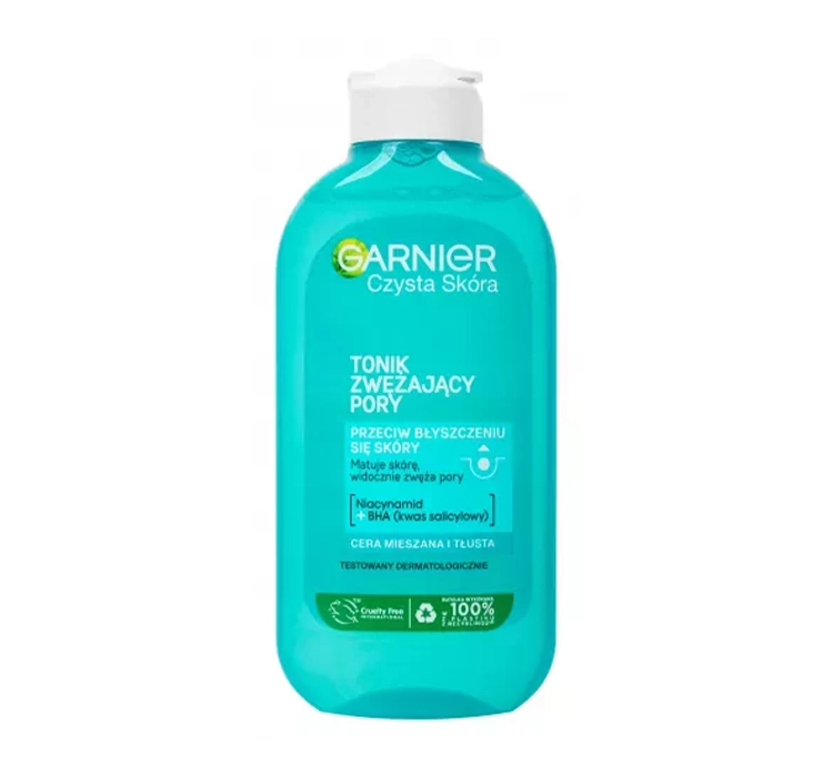 GARNIER CLEAN SKIN MATTIFYING AND PORE-NARROWING FACE TONER