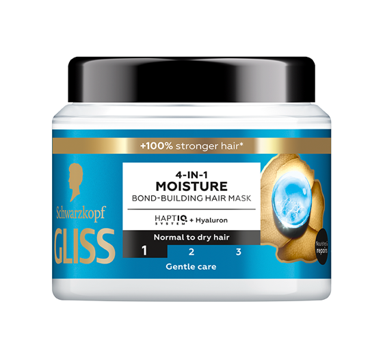 GLISS 4-IN-1 MOISTURE HAIR MASK 400ML