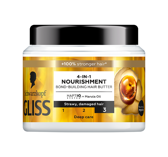 GLISS 4-IN-1 NOURISHMENT HAIR MASK 400ML