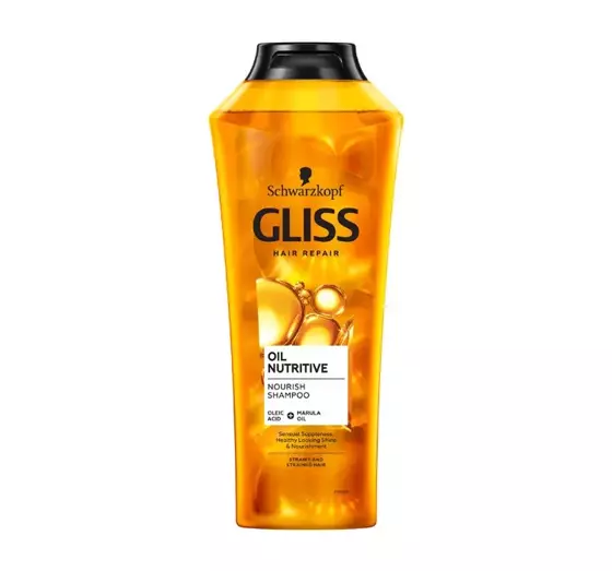 GLISS OIL NUTRITIVE NOURISH SHAMPOO FOR STRAWY AND STRAINED HAIR 400ML 