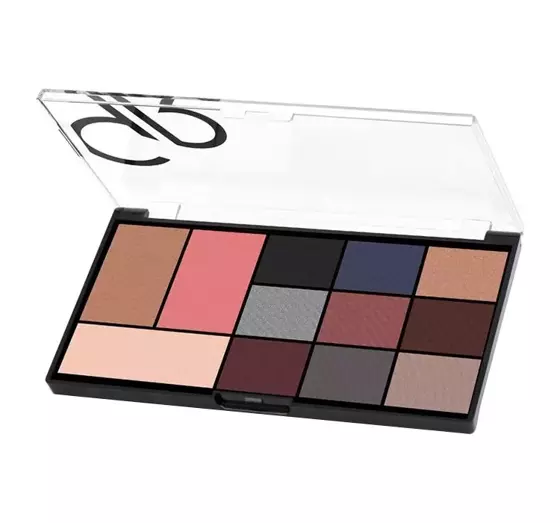 GOLDEN ROSE CITY STYLE FACE & EYE MAKEUP PALETTE 02 SMOKEY 23.9G