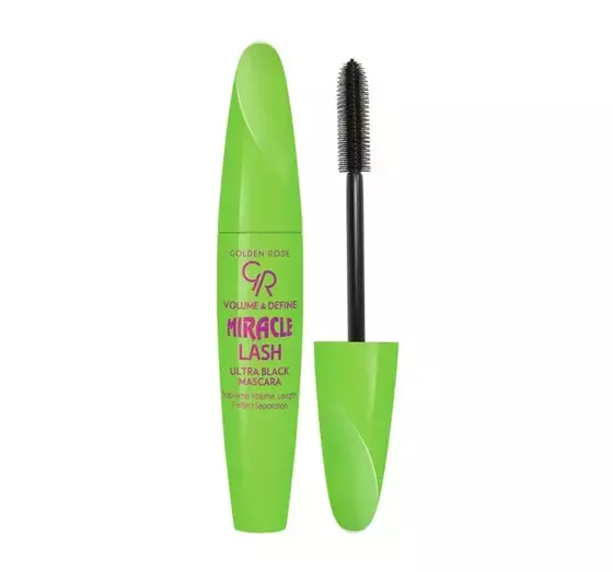 GOLDEN ROSE MIRACLE LASH VOLUMIZING AND LENGTHENING MASCARA 9.3ML