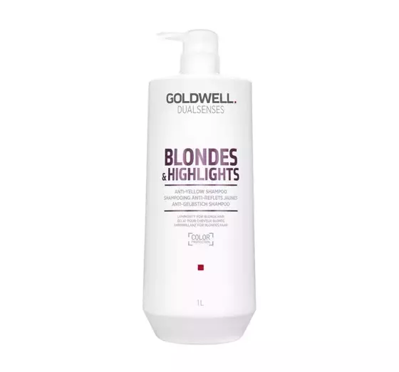 GOLDWELL BLONDES & HIGHLIGHT ANTI-YELLOW SHAMPOO 1000ML