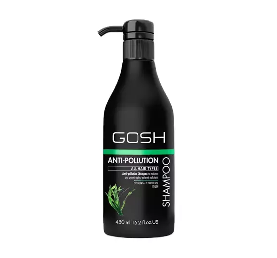 GOSH ANTI-POLLUTION VEGAN HAIR SHAMPOO 450ML