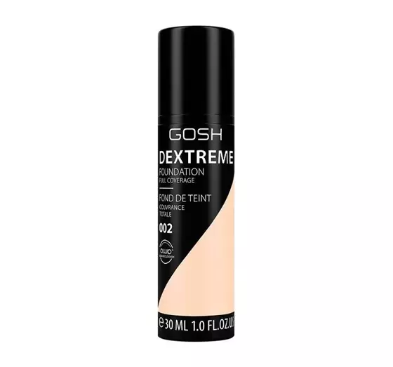 GOSH DEXTREME FOUNDATION FULL COVERAGE 002 IVORY 30ML