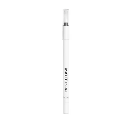 GOSH MATTE EYE LINER WATERPROOF MATTE EYE PENCIL 001 DOVER WHITE 1.2G