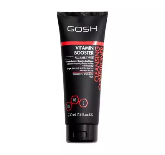 GOSH VITAMIN BOOSTER VEGAN CLEANSING CONDITIONER FOR DAMAGED HAIR 230ML