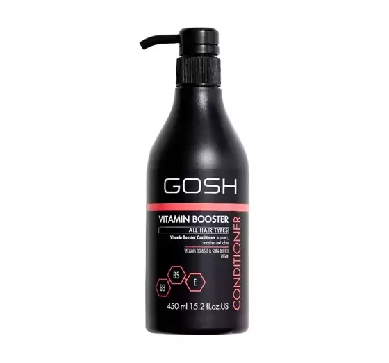 GOSH VITAMIN BOOSTER VEGAN CONDITIONER FOR DAMAGED HAIR 450ML