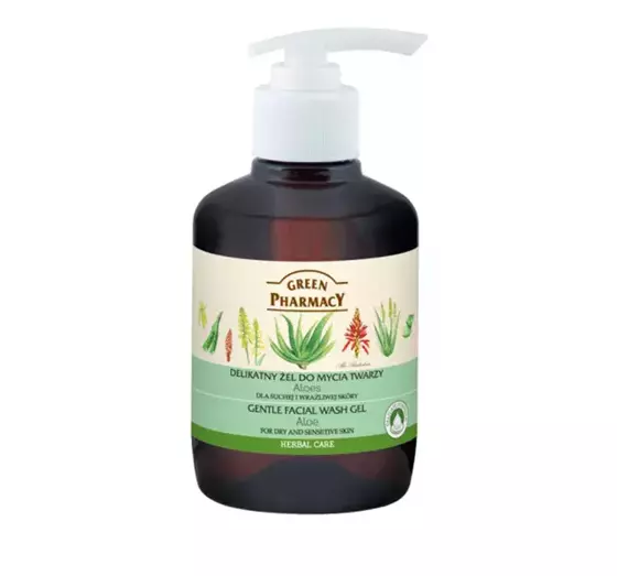 GREEN PHARMACY FACE WASH GEL ALOE