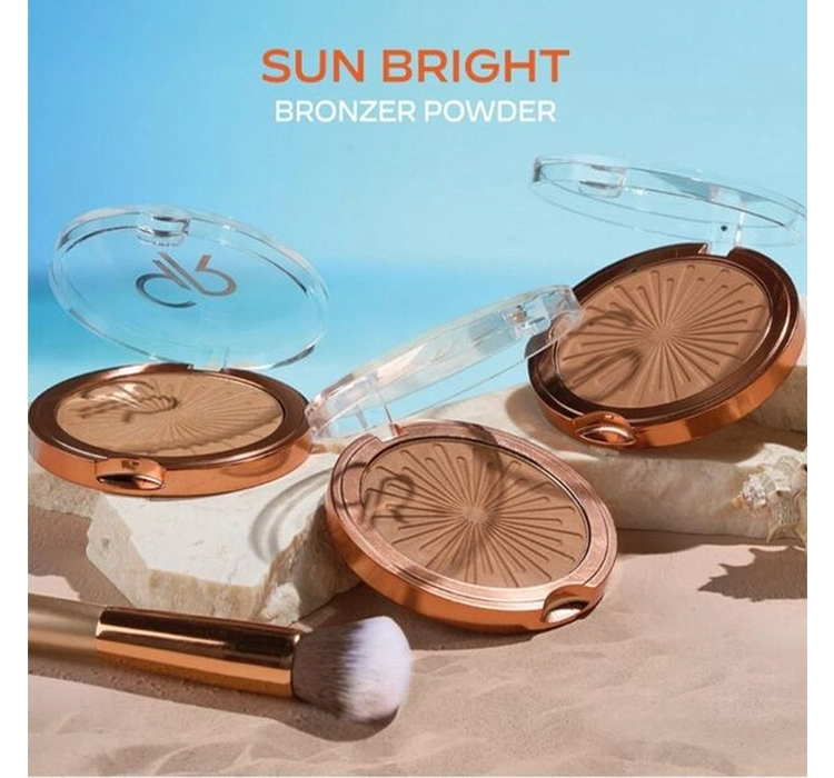 Golden Rose Sun Bright pressed bronzing powder 01 Sunglow 12,5g