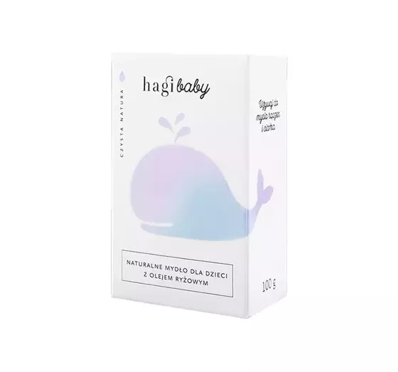 HAGI BABY NATURAL BABY SOAP WITH RICE OIL 100G