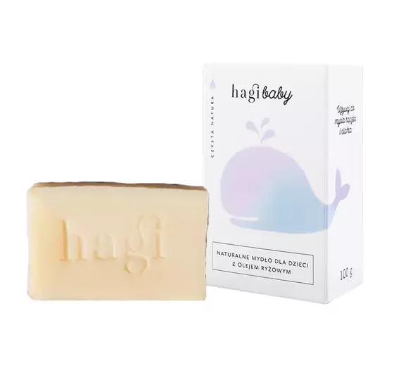 HAGI BABY NATURAL BABY SOAP WITH RICE OIL 100G