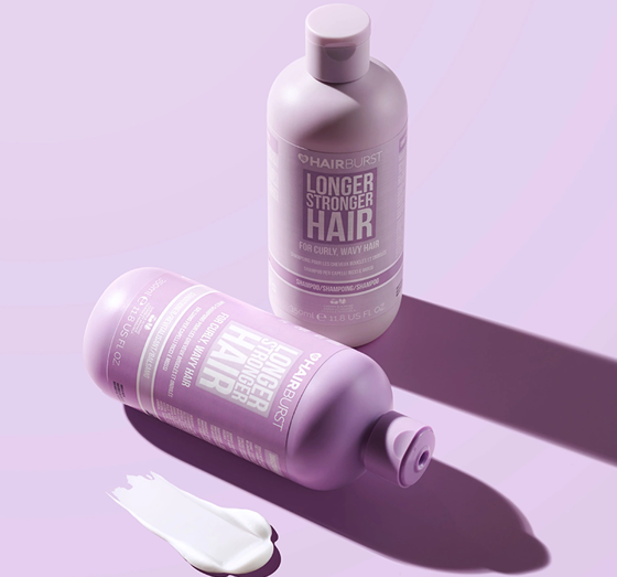 HAIRBURST SHAMPOO FOR CURLY AND WAVY HAIR 350ML