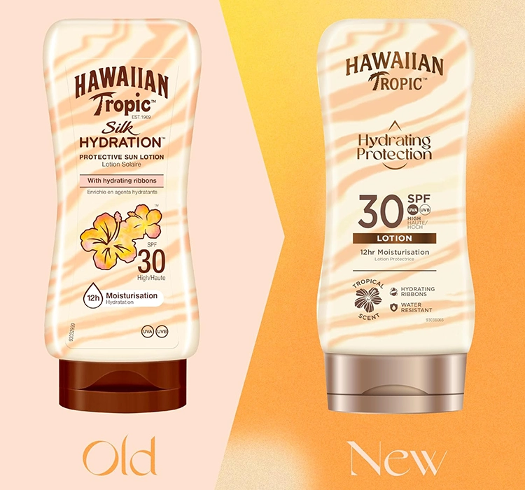 HAWAIIAN TROPIC SILK HYDRATION SUN LOTION SUN MILK SPF 30 180ML