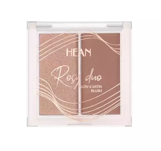 HEAN ROSY DUO CHEEK BLUSH IN TWO SHADES RD6 DREAMY 6G