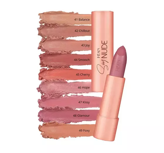 HEAN SAY NUDE LIPSTICK WITH MIRROR 42 CHILLOUT 4.5G