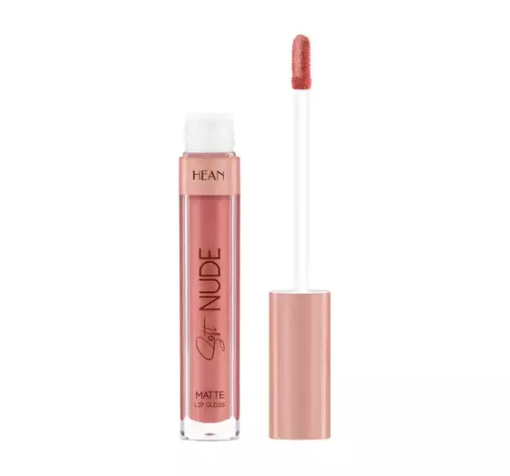 HEAN SOFT NUDE LIP GLOSS MATTE LIP GLOSS 63 YUMMY NUDE 6ML