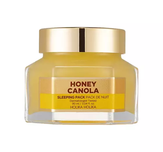 HOLIKA HOLIKA HONEY SLEEPING PACK ALL NIGHT FACE MASK CANOLA 90ML