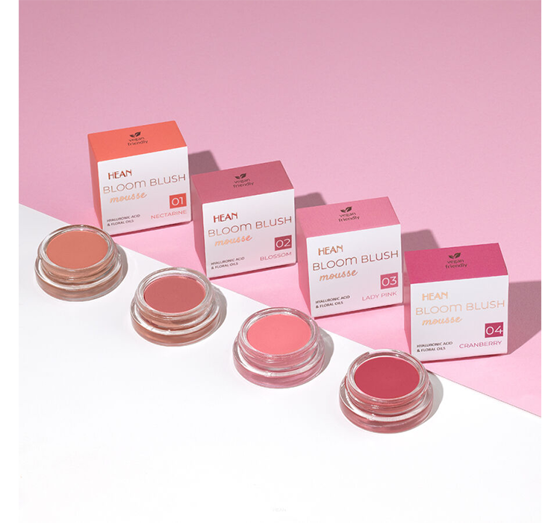 Hean Bloom Blush Mousse 01 Nectarine 5g