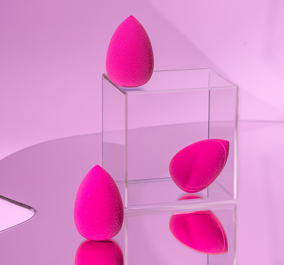 IBRA MAKEUP BLENDER SPONGE PINK SPONGE