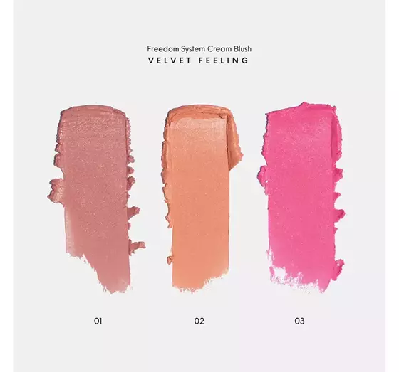 INGLOT FREEDOM SYSTEM INSERT CREAM BLUSH 01 5.7G