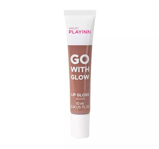 INGLOT PLAYINN GO WITH GLOW LIP GLOSS 21 GO WITH NUDE 10ML