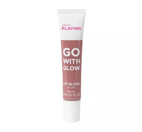 INGLOT PLAYINN GO WITH GLOW LIP GLOSS 23 GO WITH PINK 10ML