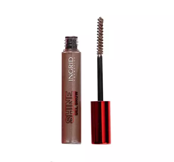 INGRID SHINE GEL BROW GEL DARK BROWN 7ML