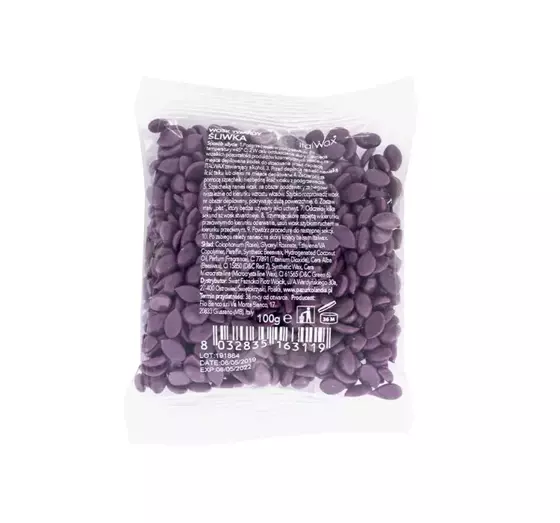 ITALWAX HOT FILM WAX IN GRANULES FOR DEPILATION PLUM 100G