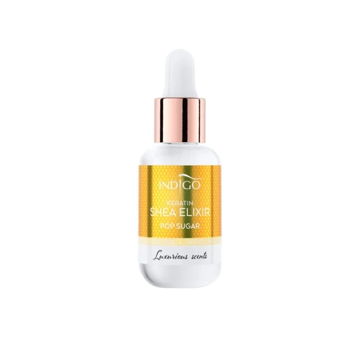 Indigo Keratin Shea Elixir Cuticle and Nail Oil Pop Sugar 8ml