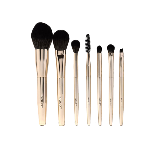 Inglot Gold 'N' Gifts makeup brush set 