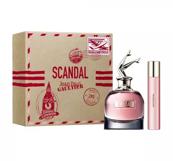 JEAN PAUL GAULTIER SCANDAL EAU DE PARFUM SPRAY 80ML + 20ML