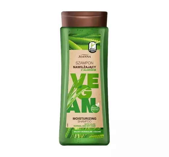 JOANNA VEGAN MOISTURIZING SHAMPOO WITH ALOE 300ML