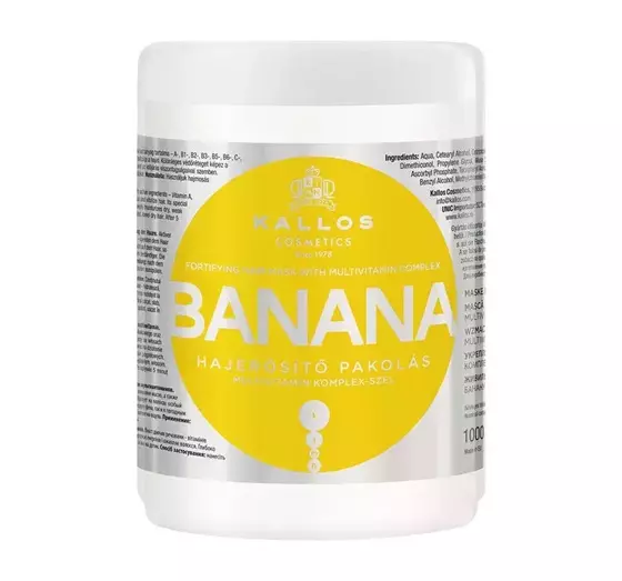 KALLOS KJMN BANANA BANANA MASK 1000ML