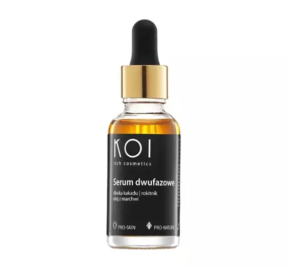 KOI TWO-PHASE FACE SERUM KAKADU PLUM CARROT OIL 30ML