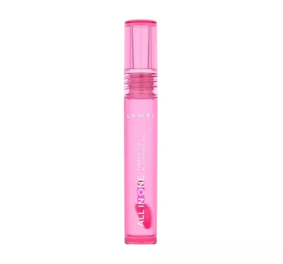 LAMEL ALL IN ONE LIP OIL MOISTURIZING 402 PINK SPARKLE 3ML