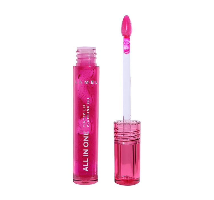 LAMEL ALL IN ONE LIP OIL MOISTURIZING 404 BERRY ICE 3ML