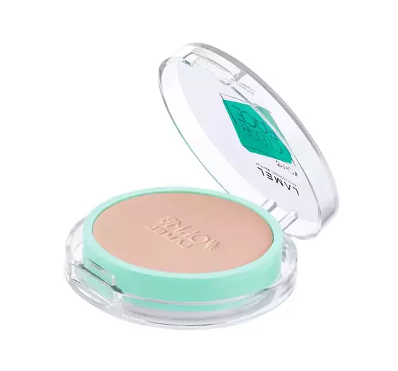 LAMEL CLEAR FACE COMPACT POWDER ANTIBACTERIAL PRESSED POWDER 405 SAND BEIGE 6G