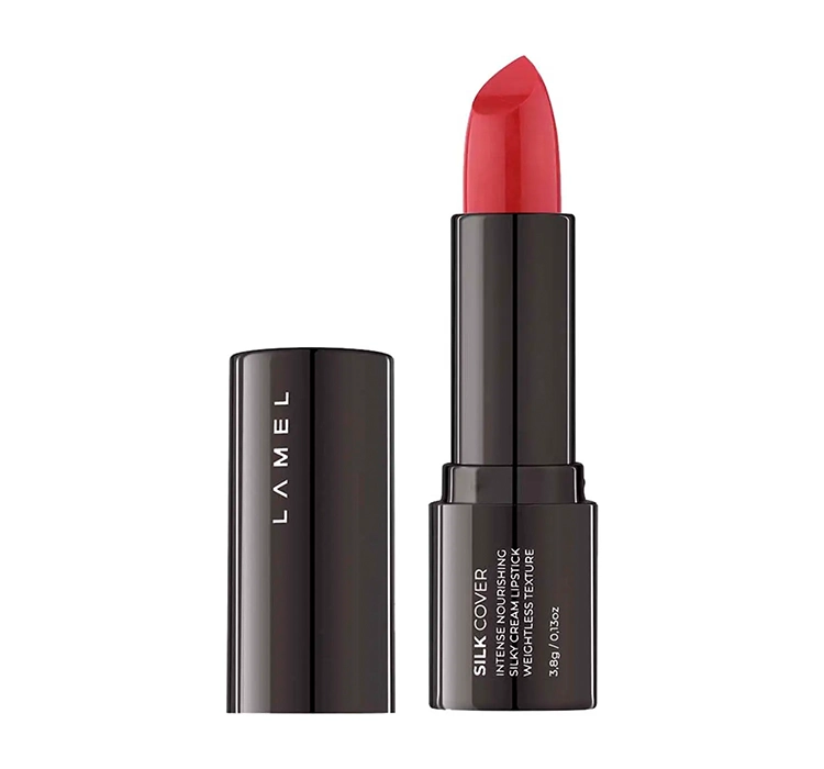 LAMEL SILK COVER SATIN LIPSTICK 407 HOT CHILLI 3.8G