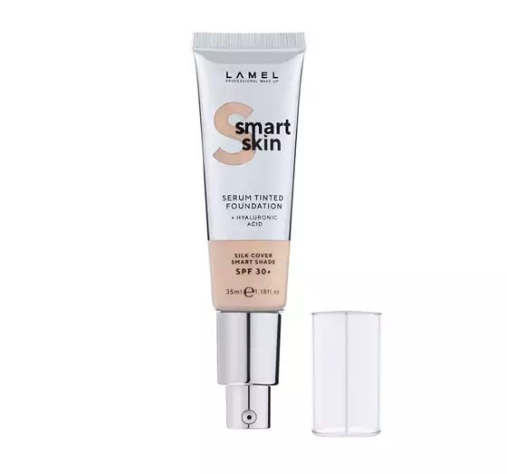 LAMEL SMART SKIN SERUM TINTED FOUNDATION MOISTURIZING SPF30 + 403 IVORY 35ML