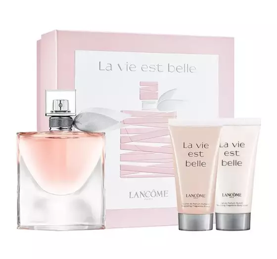 LANCOME LA VIE EST BELLE EAU DE PARFUM 50ML + GEL 50ML + BODY LOTION 50ML