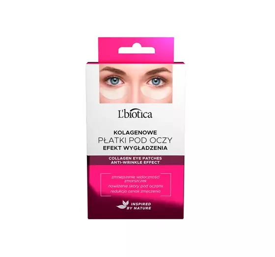 L'BIOTICA COLLAGEN EYE PATCHES 3X2 PIECES